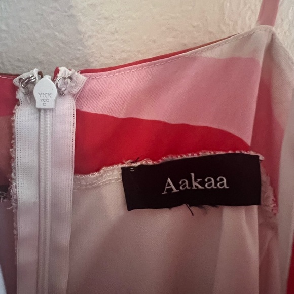 Aakaa Striped Mini Dress - Picture 4 of 8